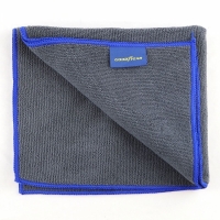 Set 4 lavete de curatare auto, din microfibra, multicolor, 40 x 30 cm, Goodyear, GY904005